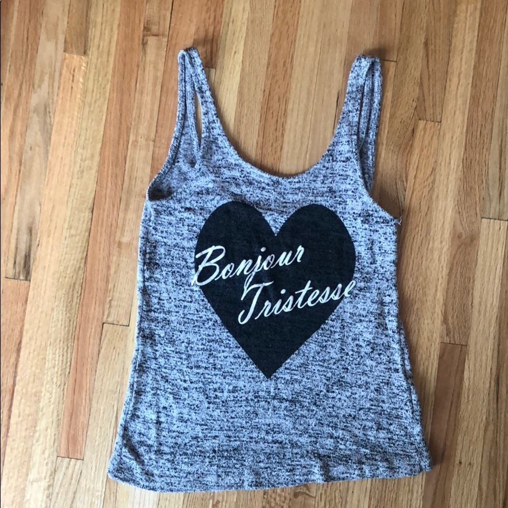 Divided tank top